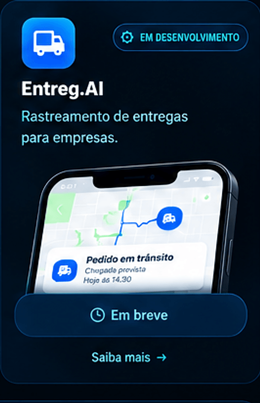 Entreg.AI - Rastreamento de entregas para empresas.